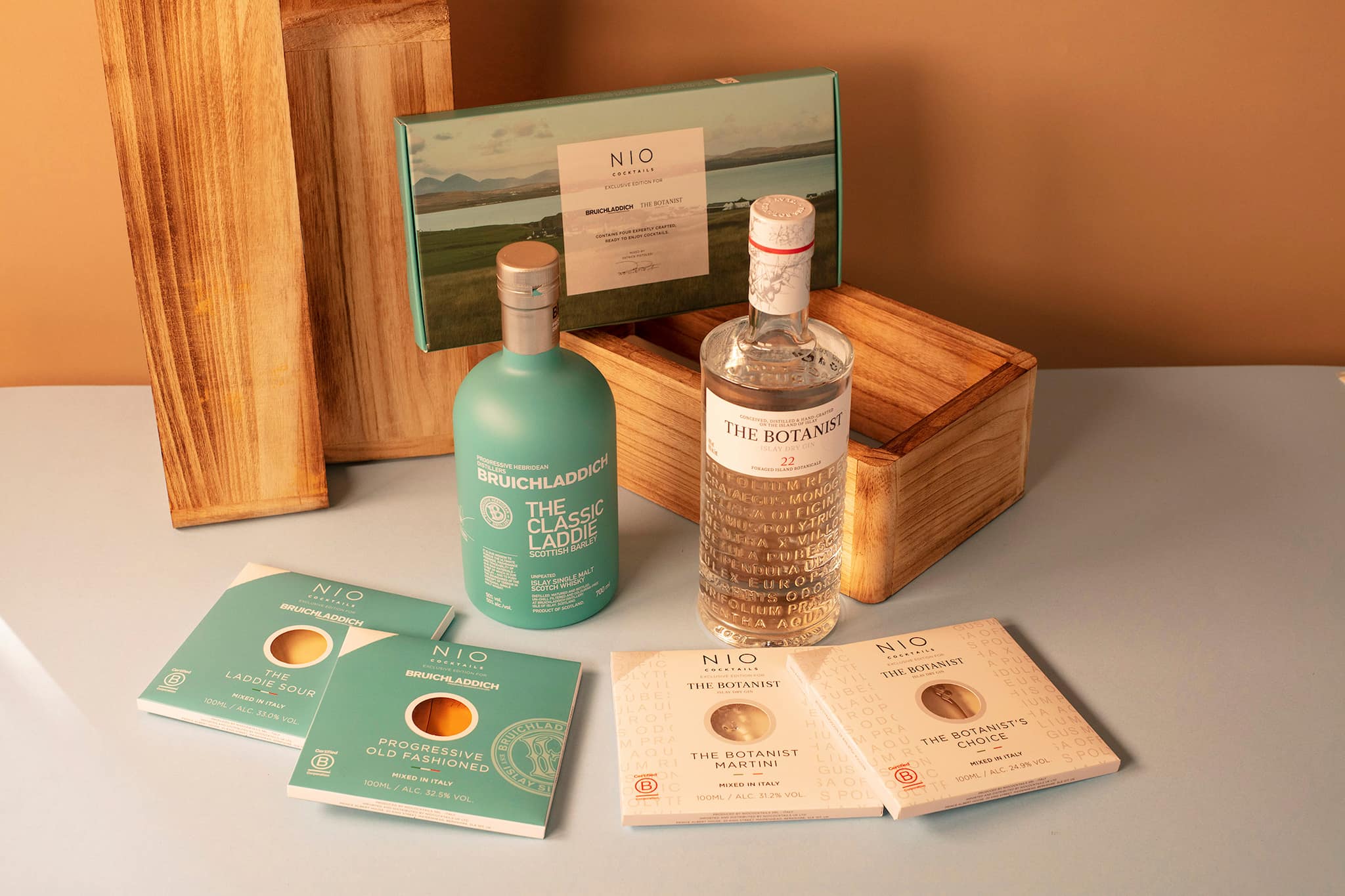 Introducing Our Exclusive Bruichladdich and The Botanist Cocktail Box